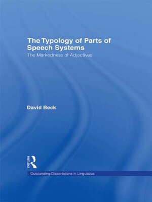 cover image of The Typology of Parts of Speech Systems